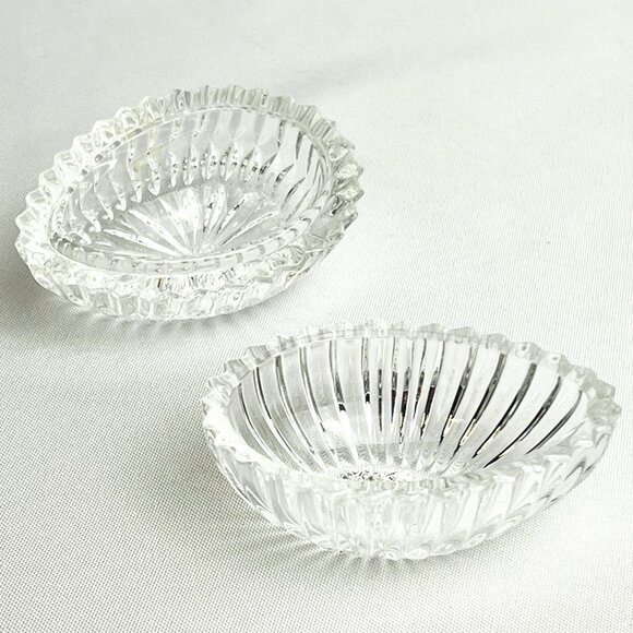 Crystal Vintage Lidded Egg Nachtmann Bleikristall in Box W Germany 3” long - Picture 4 of 11